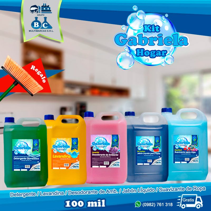 Kit Gabriela Hogar | Grupo BC S.R.L.